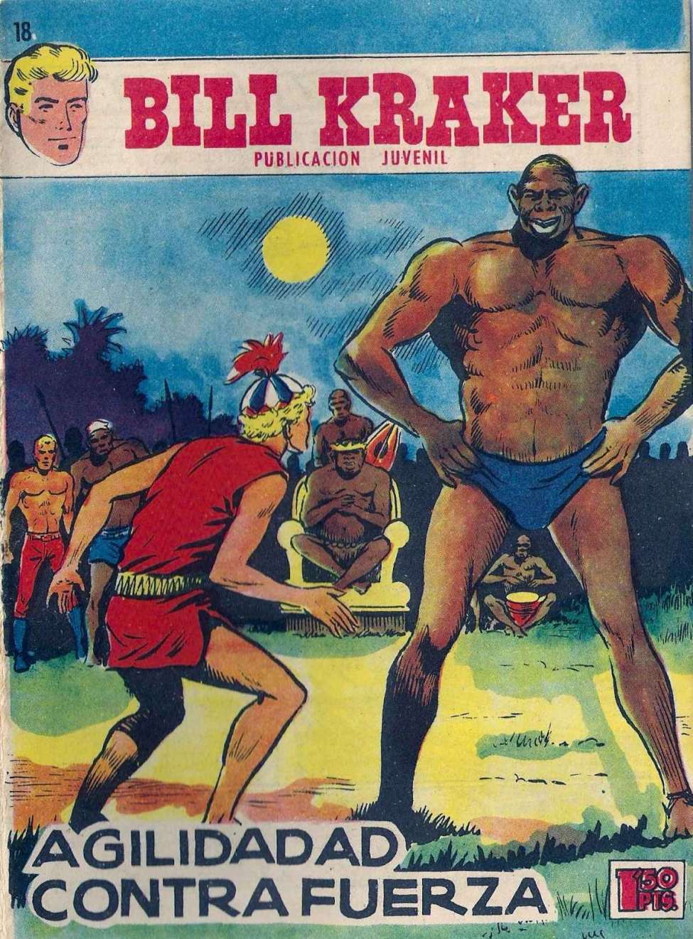 Comic Book Cover For Bill Kraker 18 Agilidad Contra Fuerza