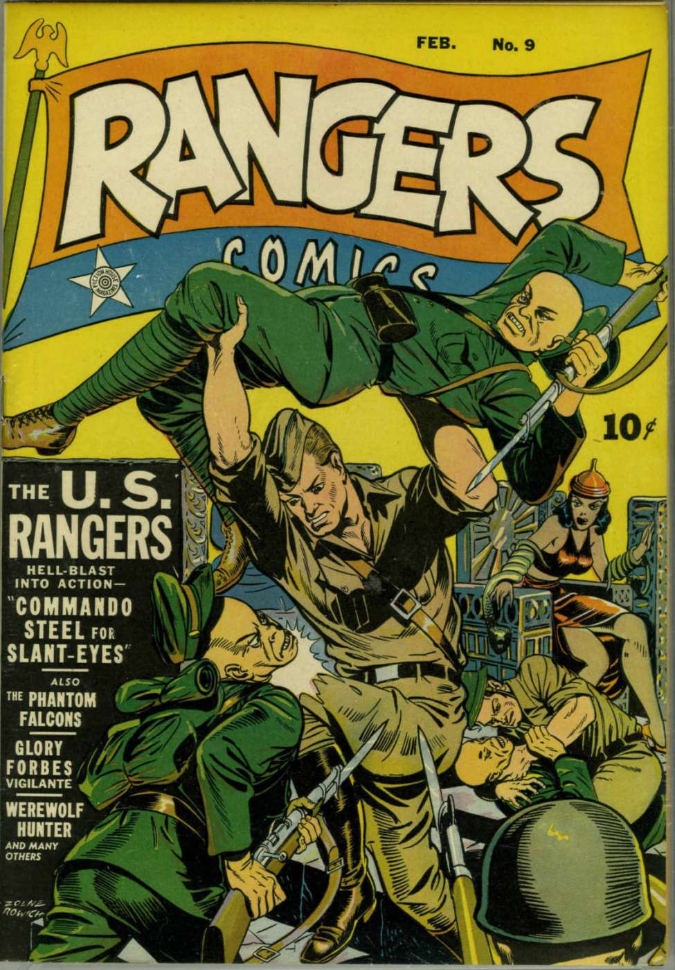 Book Cover For Rangers Comics 9