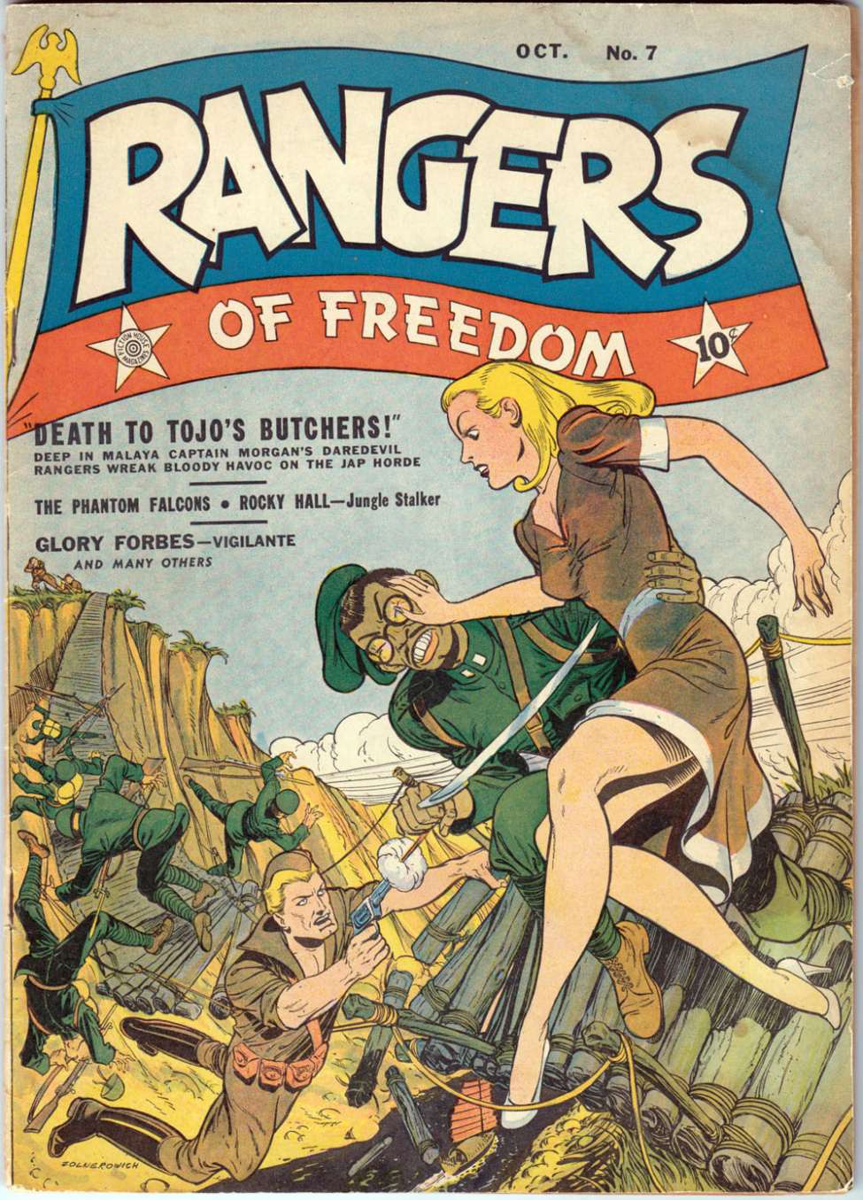 Comic Book Cover For Rangers Comics 7