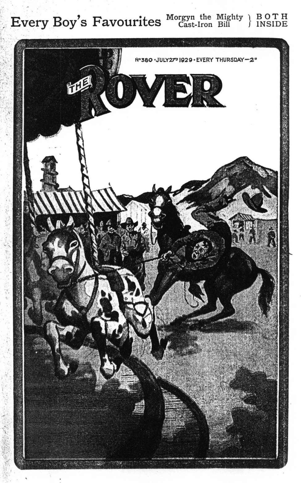 Comic Book Cover For The Rover 380