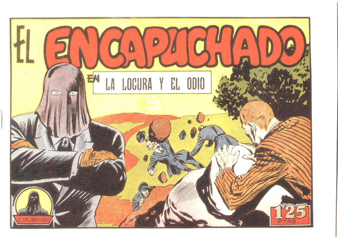 Comic Book Cover For El Encapuchado 24 - En La Locura Y El Odio