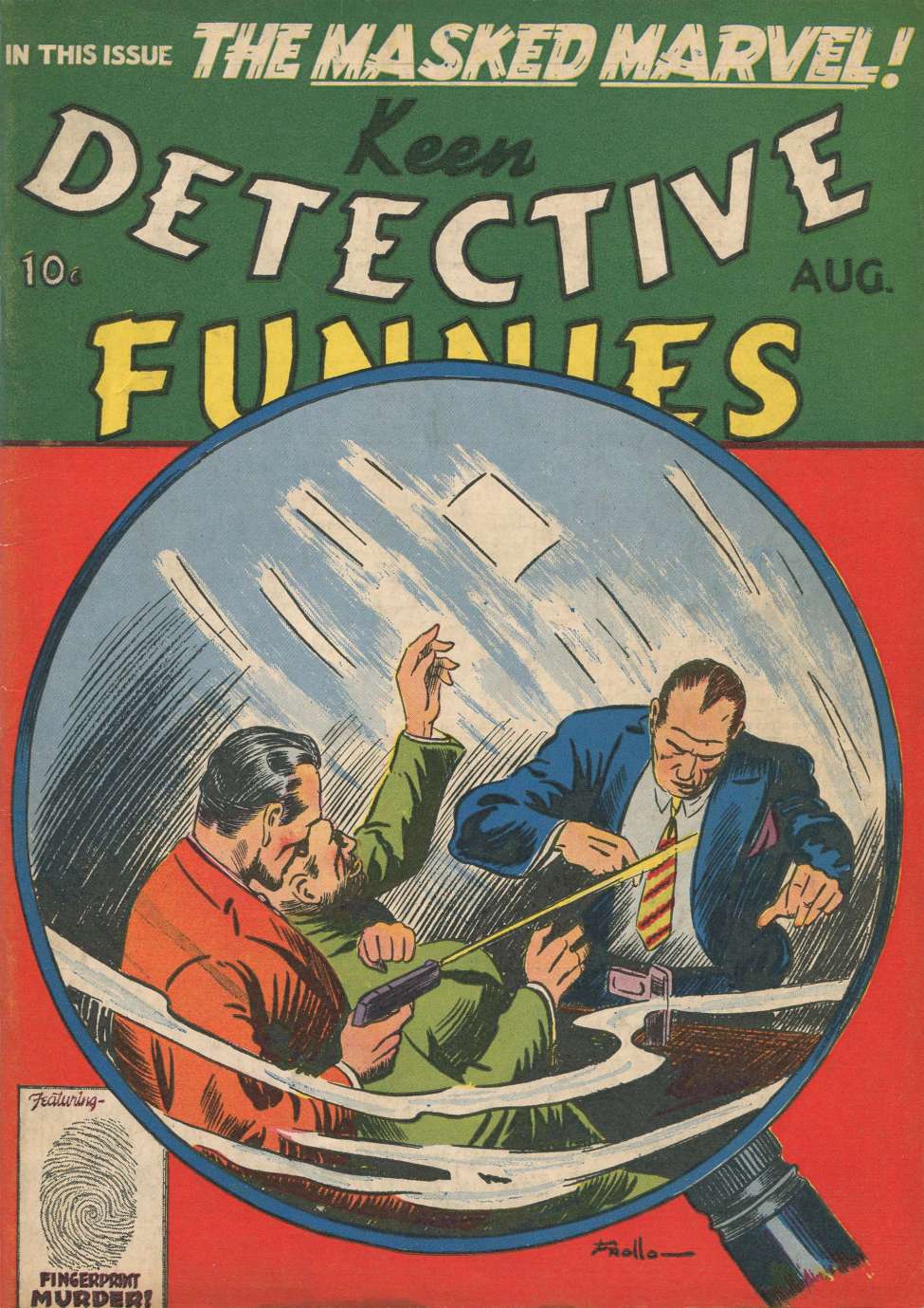 Book Cover For Keen Detective Funnies 12 v2 8
