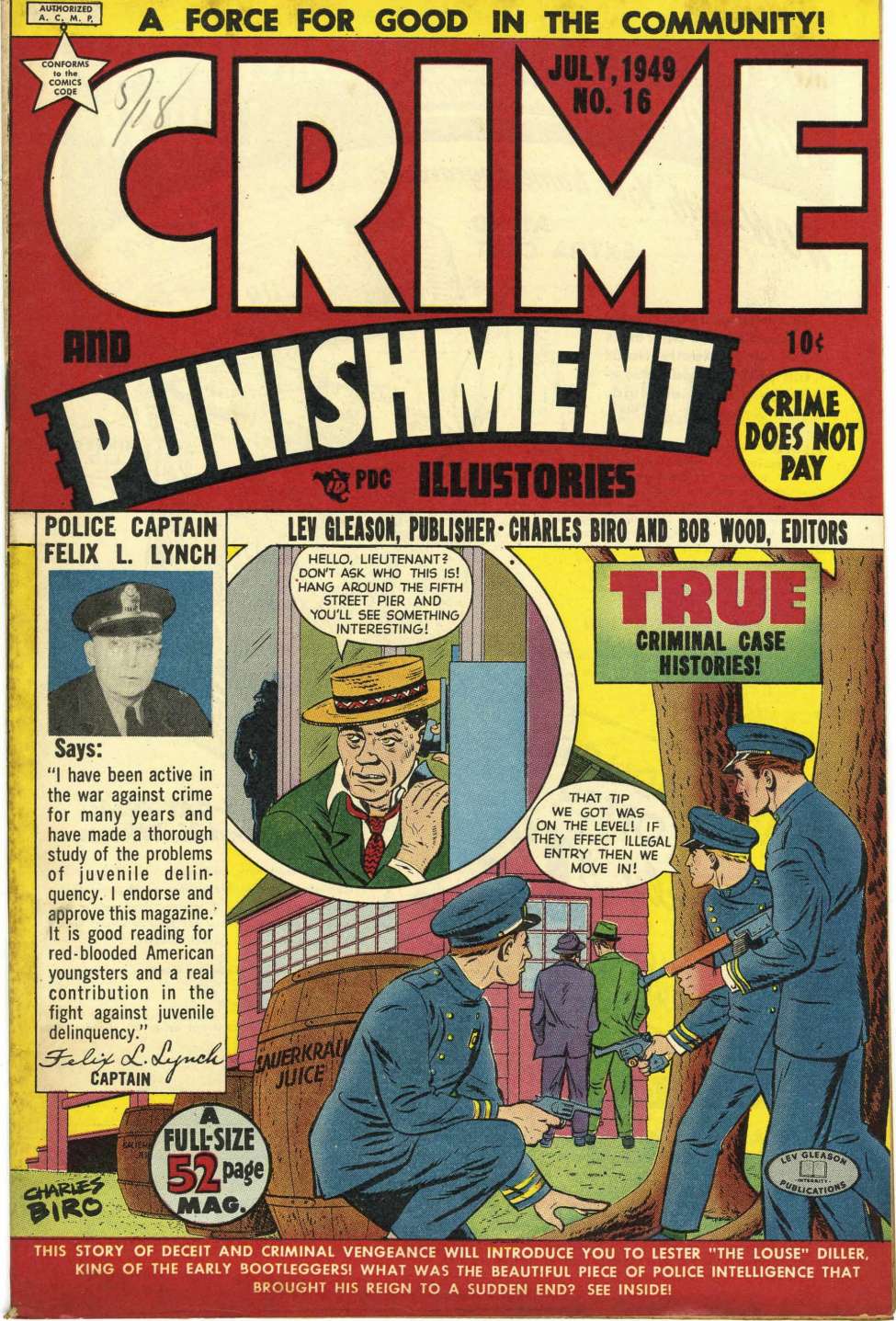 Comic Book Cover For Crime and Punishment 16