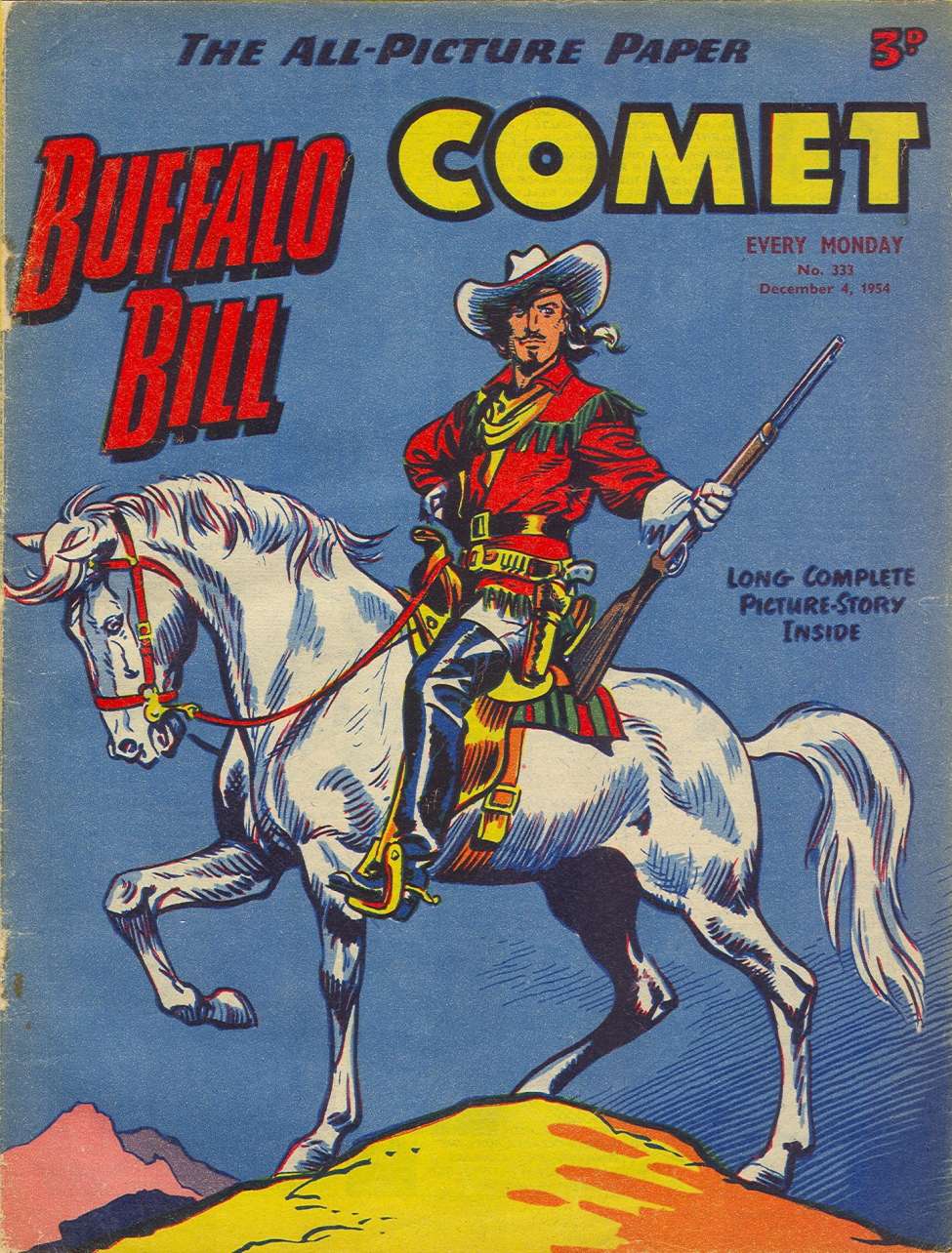 Comic Book Cover For The Comet 333