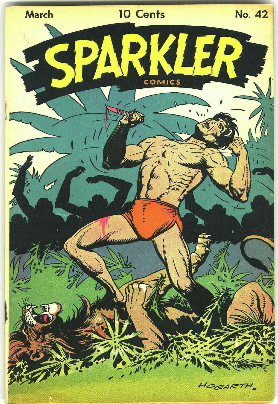 Book Cover For Sparkler Comics 42