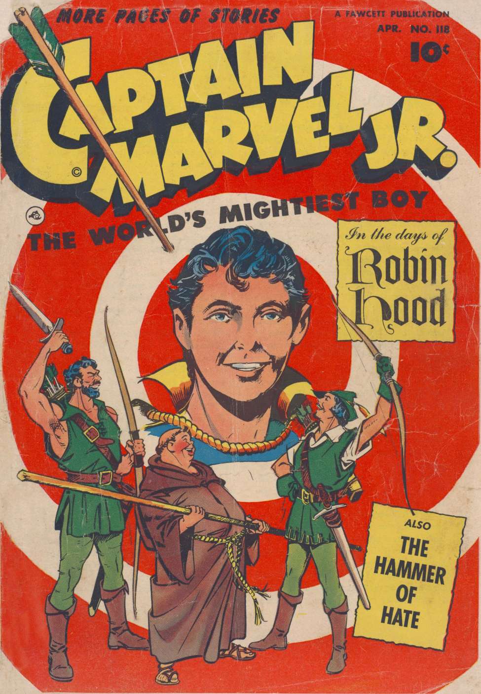 Comic Book Cover For Captain Marvel Jr. 118 - Version 2