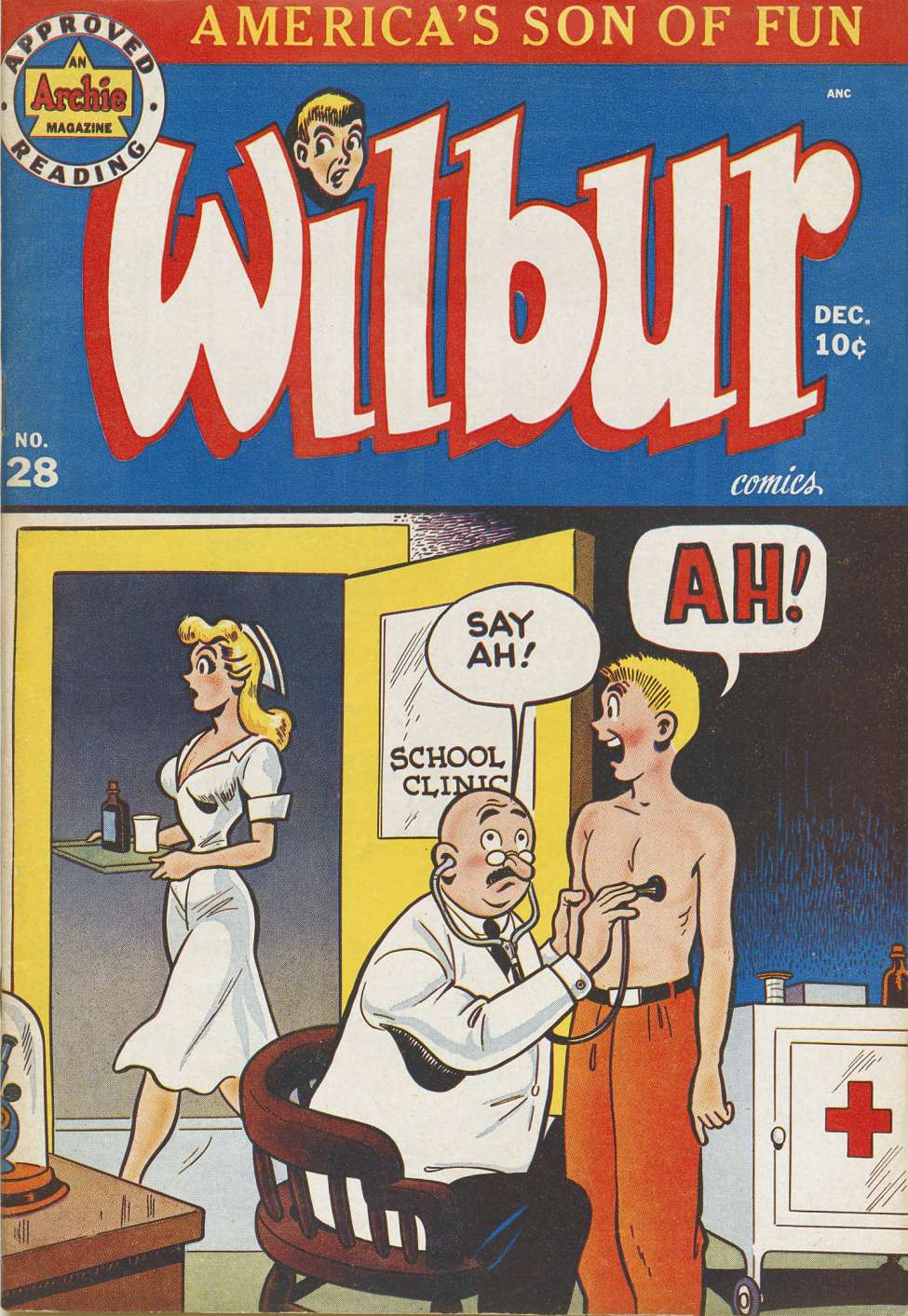 Book Cover For Wilbur Comics 28