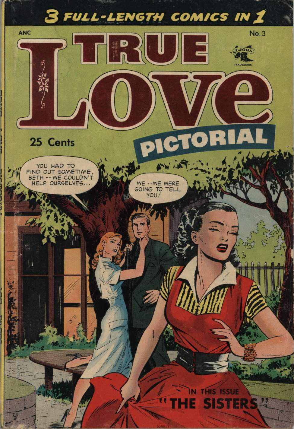 Comic Book Cover For True Love Pictorial 3