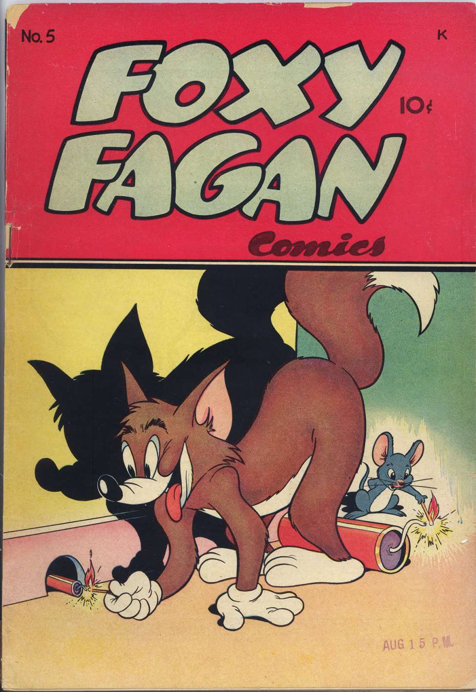Book Cover For Foxy Fagan Comics 5