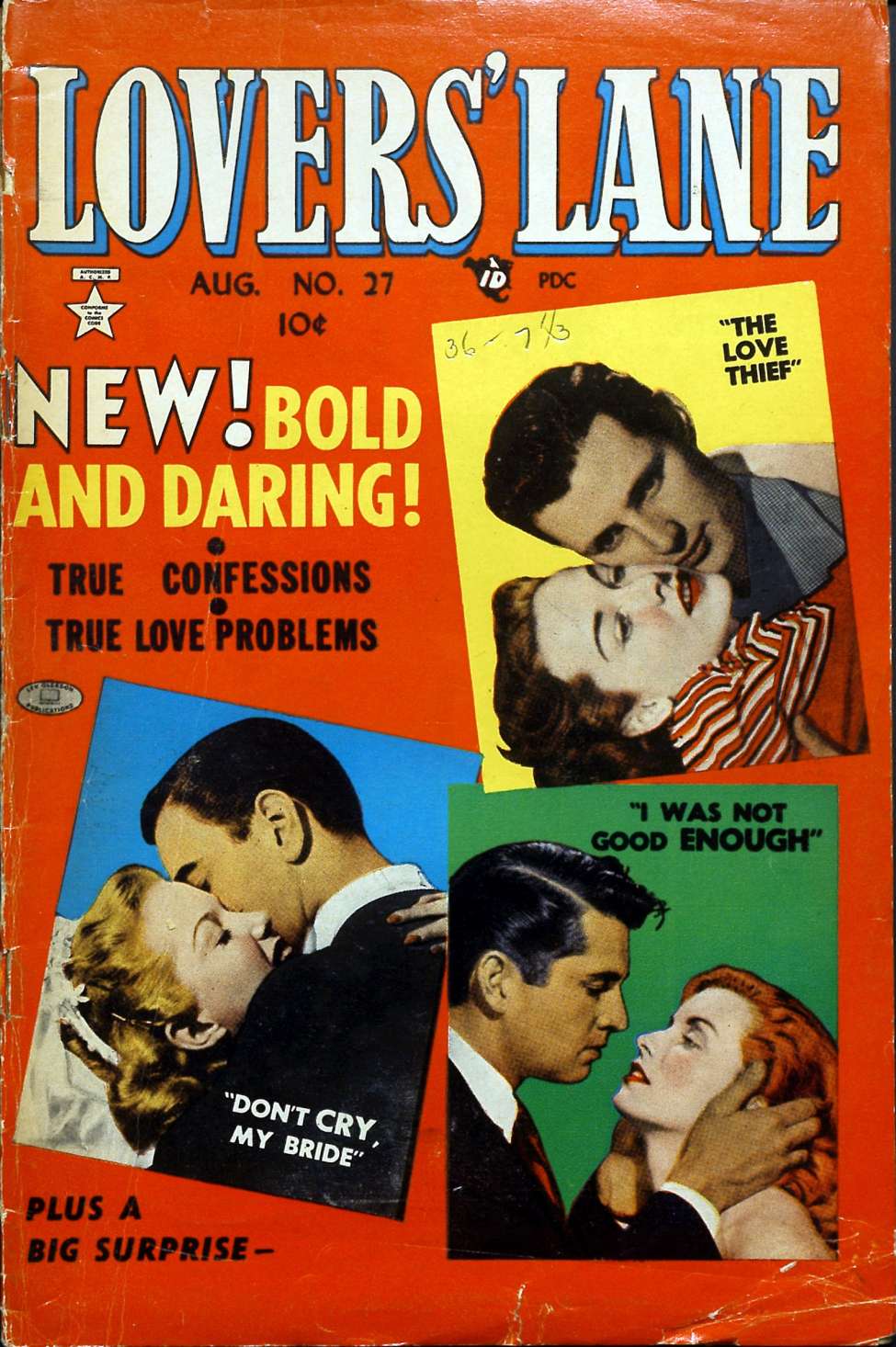 Comic Book Cover For Lovers' Lane 27