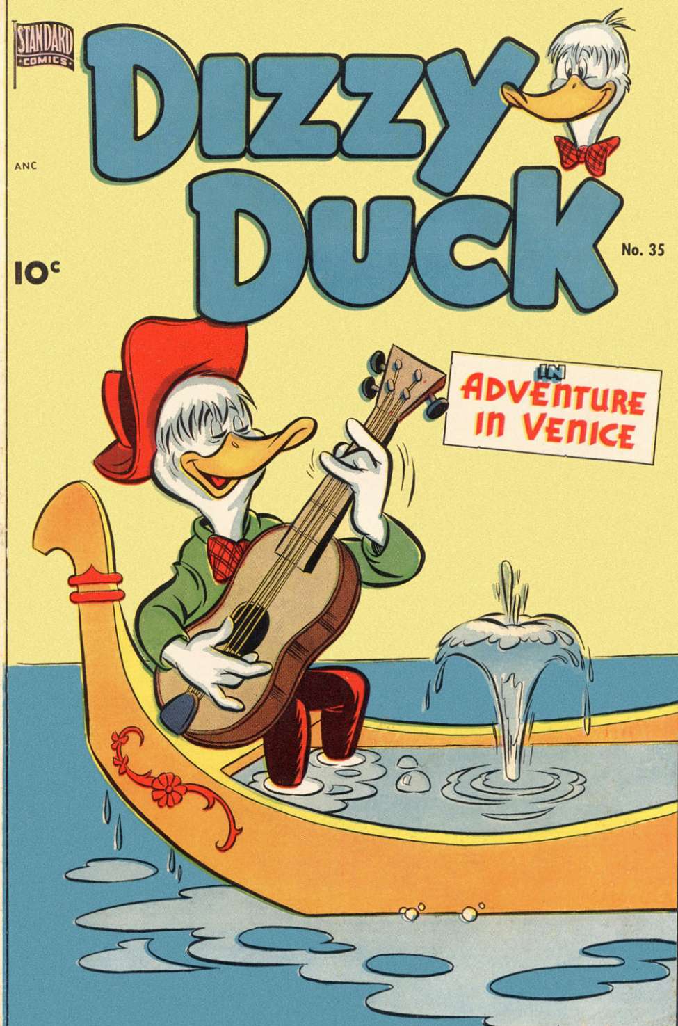 Book Cover For Dizzy Duck 35