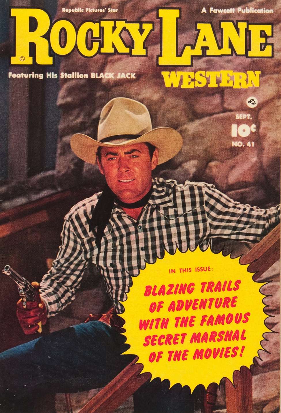 Book Cover For Rocky Lane Western 41