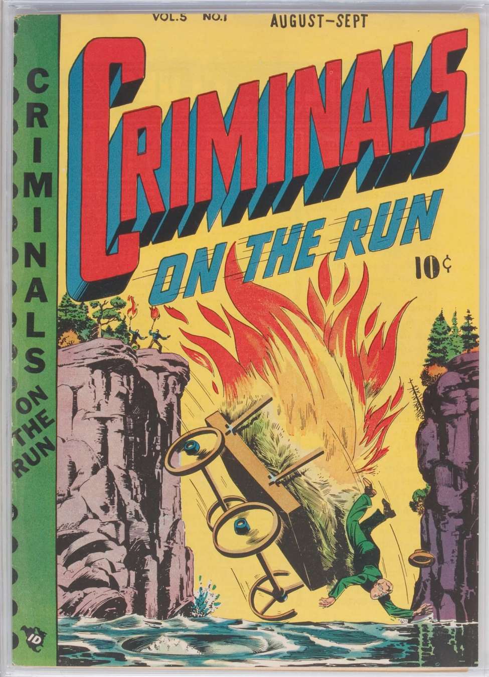 Book Cover For Criminals on the Run v5 1