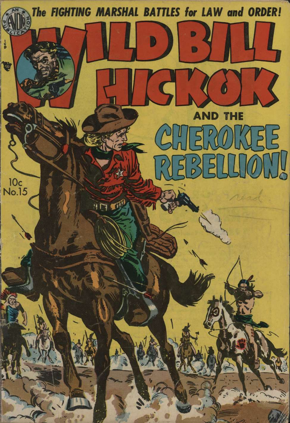 Comic Book Cover For Wild Bill Hickok 15