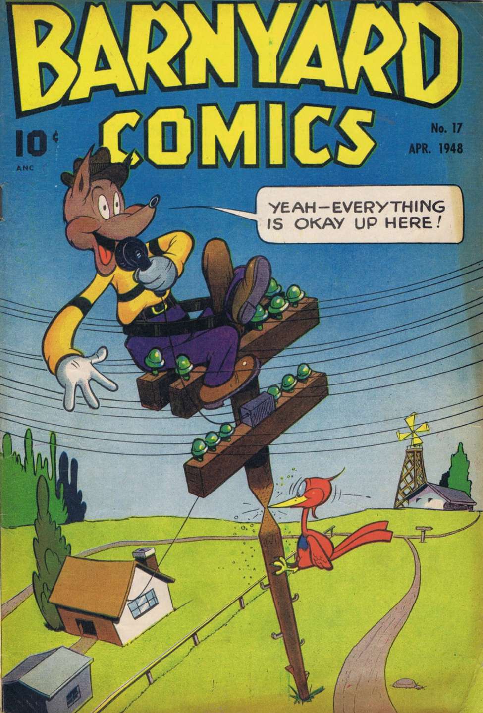 Comic Book Cover For Barnyard Comics 17