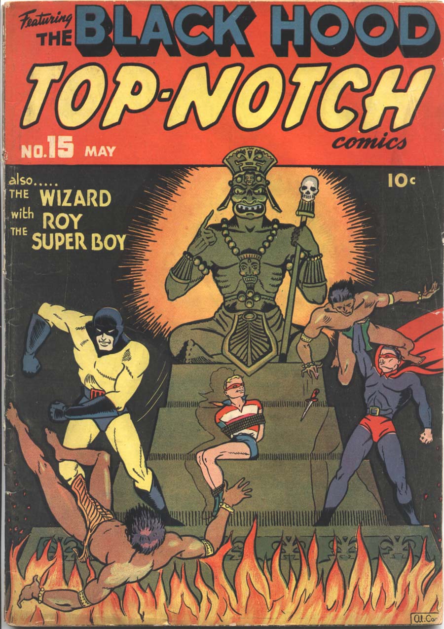 Book Cover For Top Notch Comics 15