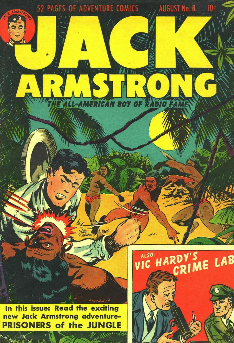 Comic Book Cover For Jack Armstrong 8