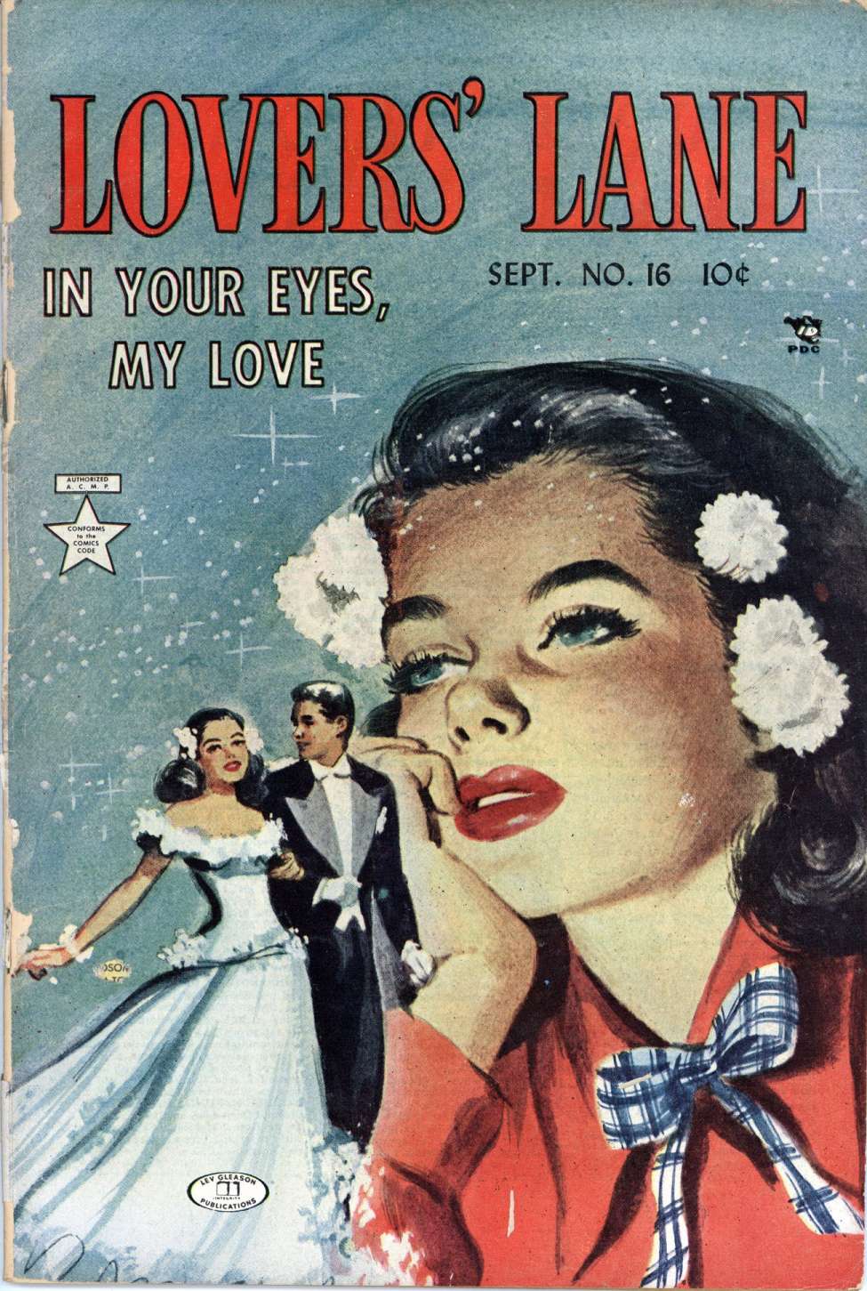 Comic Book Cover For Lovers' Lane 16