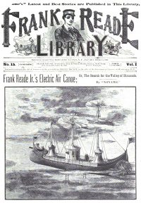 Large Thumbnail For v01 15 - Frank Reade's Electric Air Canoe