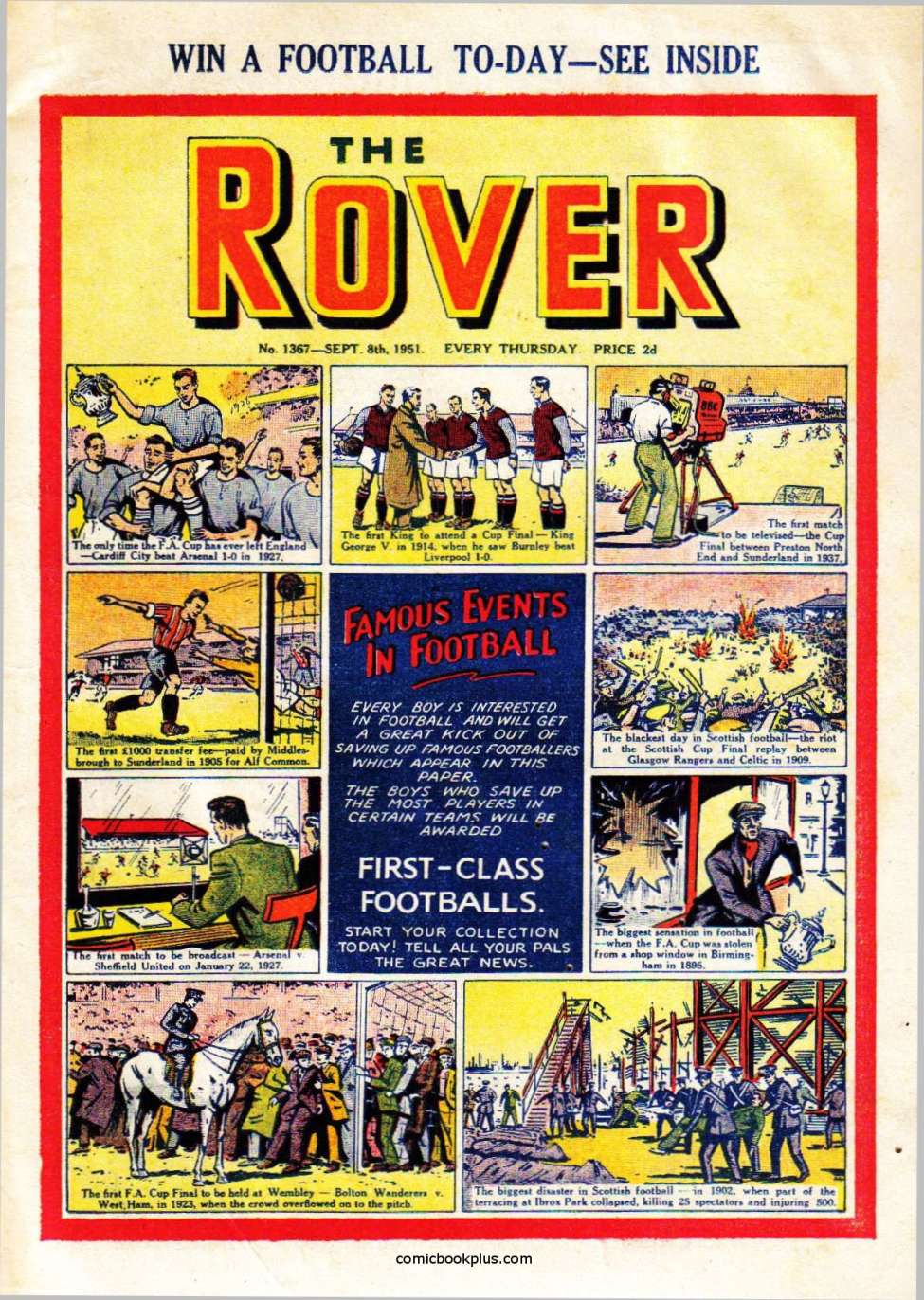 Book Cover For The Rover 1367