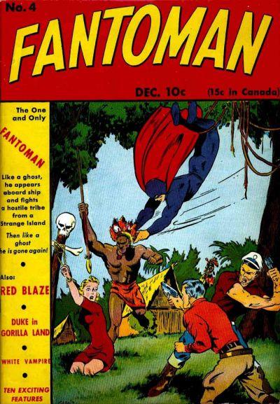 Comic Book Cover For Fantoman 4 - Version 1