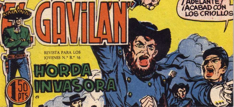 Book Cover For El Gavilan 17 - Horda Invasora