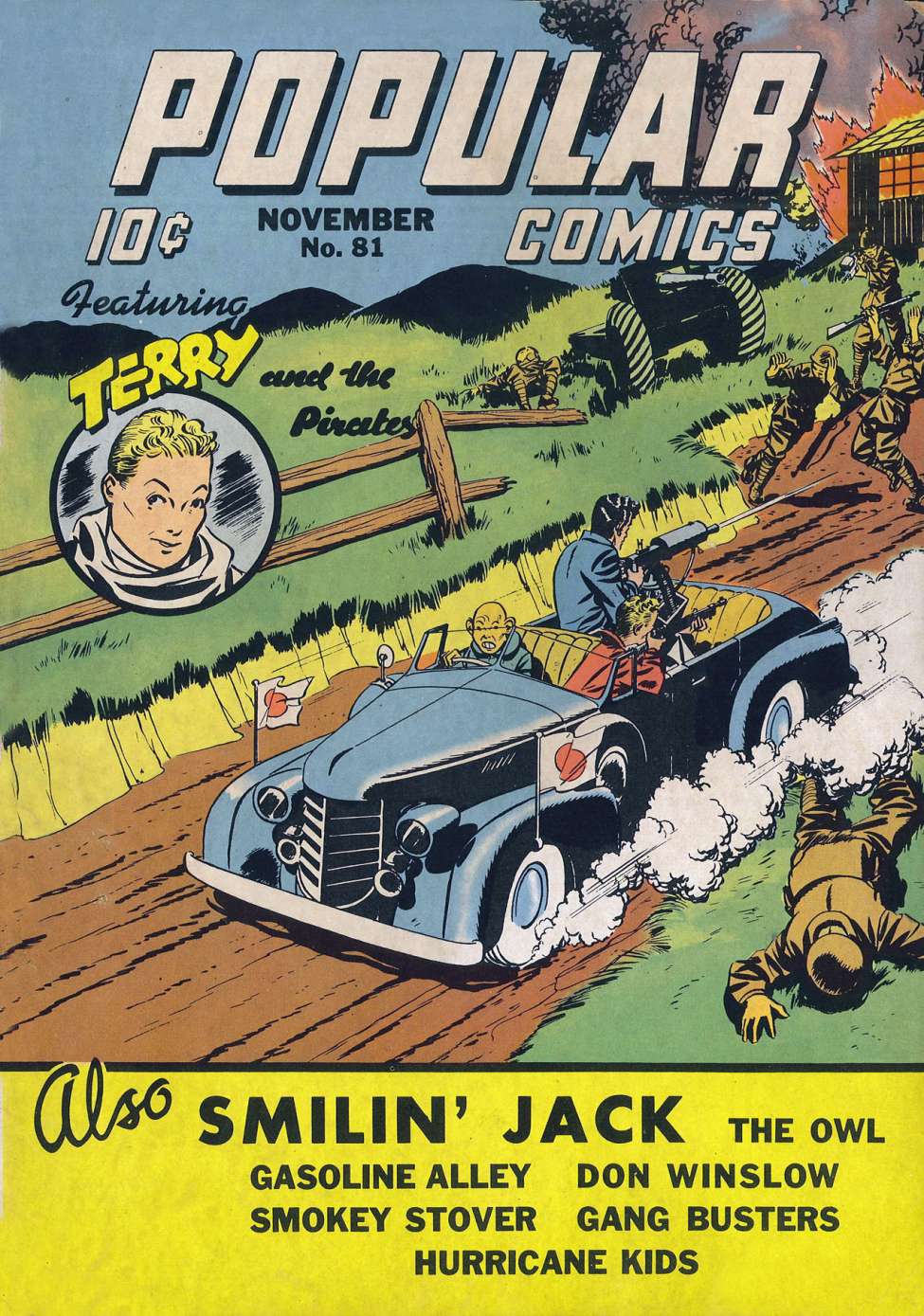 Comic Book Cover For Popular Comics 81