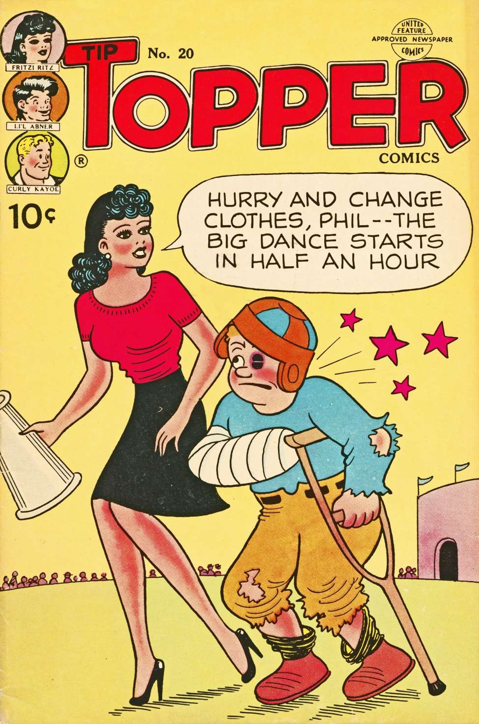 Book Cover For Tip Topper Comics 20