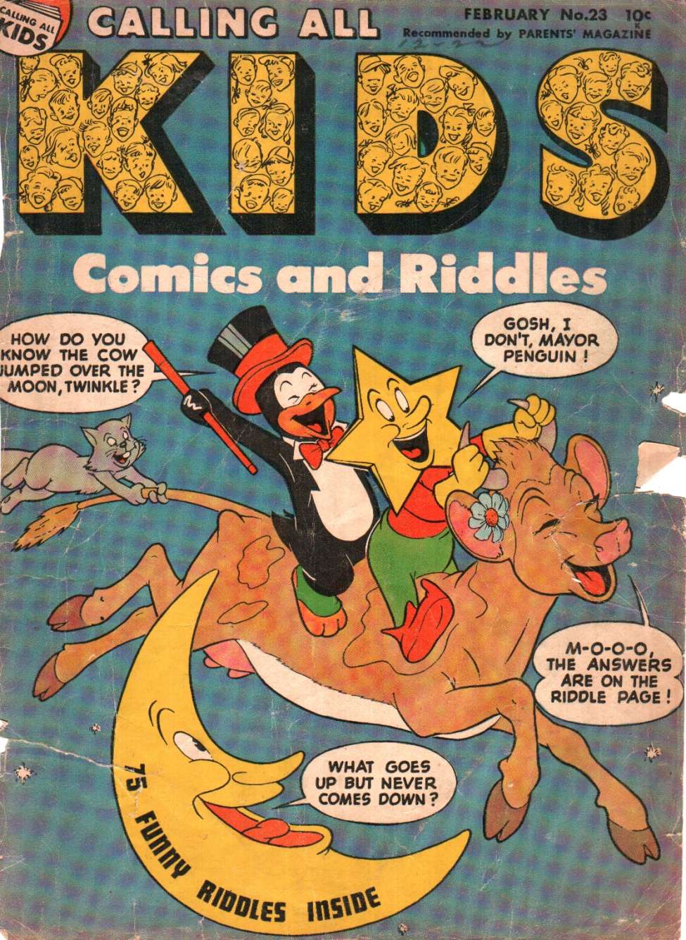 Comic Book Cover For Calling All Kids 23 - Version 1