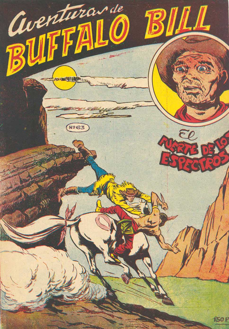 Comic Book Cover For Aventuras de Buffalo Bill 63 El fuerte de los espectros