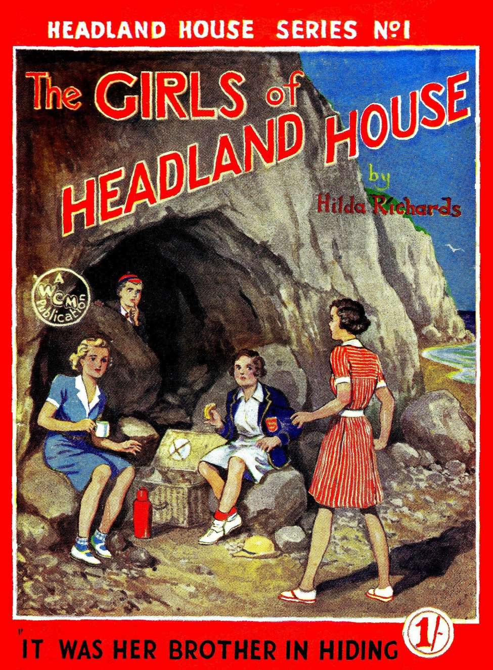 Comic Book Cover For The Girls of Headland House 1 - It was her Brother in Hiding