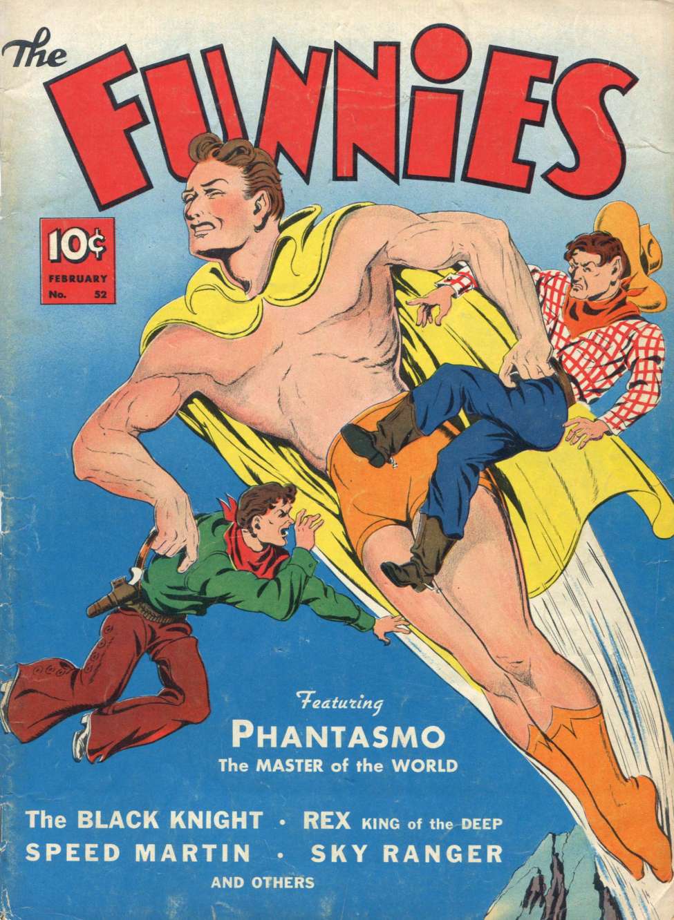 Comic Book Cover For The Funnies 52