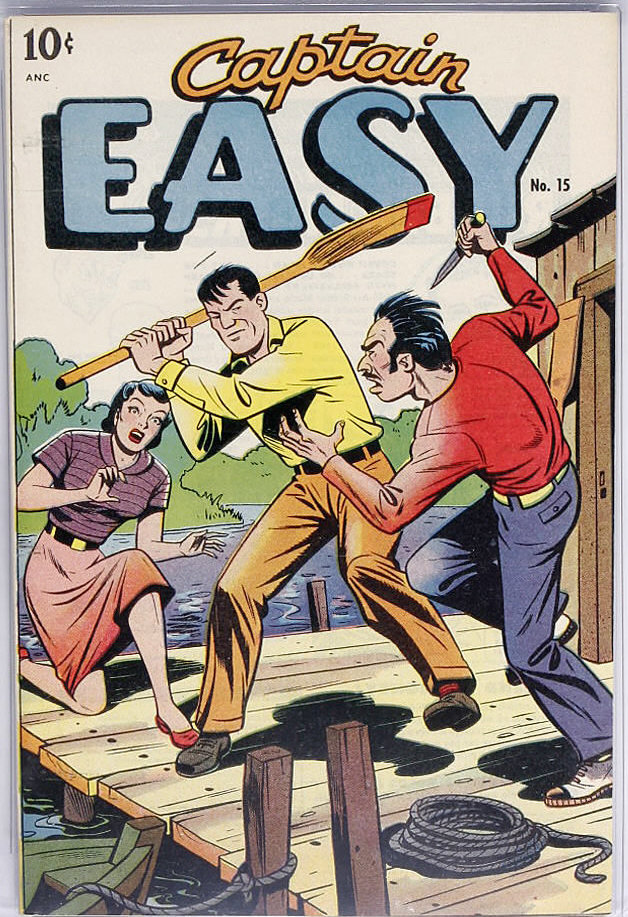 Comic Book Cover For Captain Easy 15