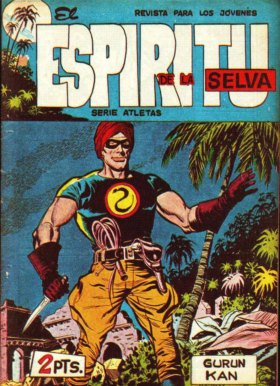 Comic Book Cover For El Espiritu De La Selva 8 - Gurun Kan