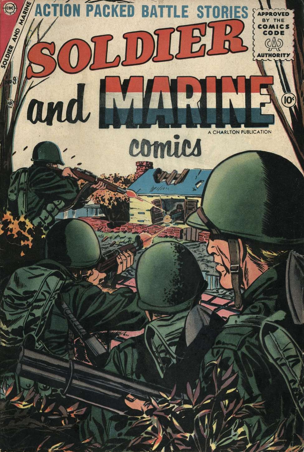 Book Cover For Soldier and Marine Comics 16 (v2 9)