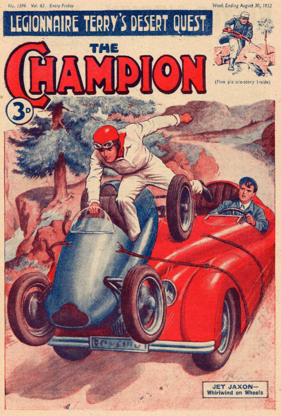 Comic Book Cover For The Champion 1596