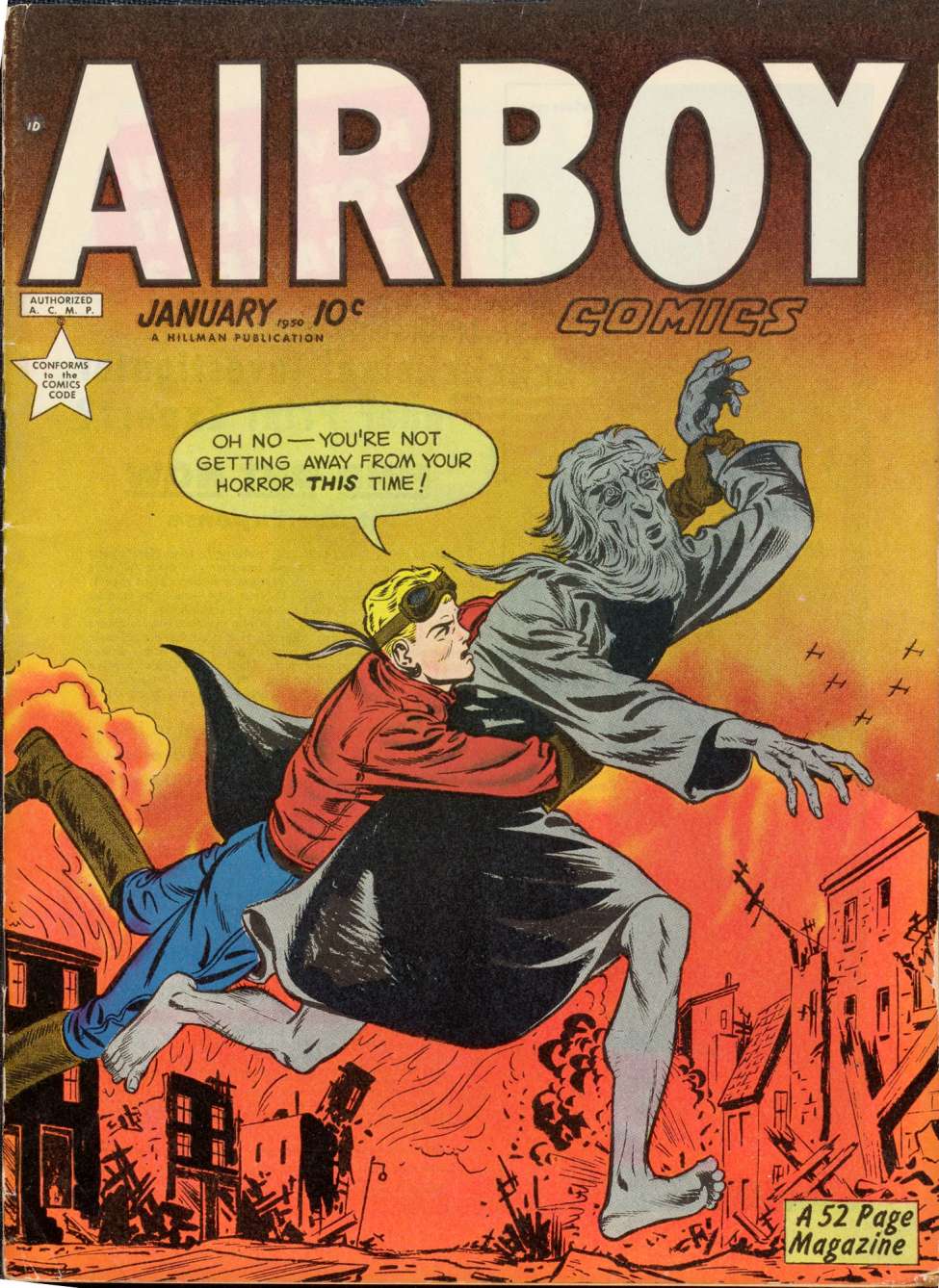 Comic Book Cover For Airboy Comics v6 12 (alt)