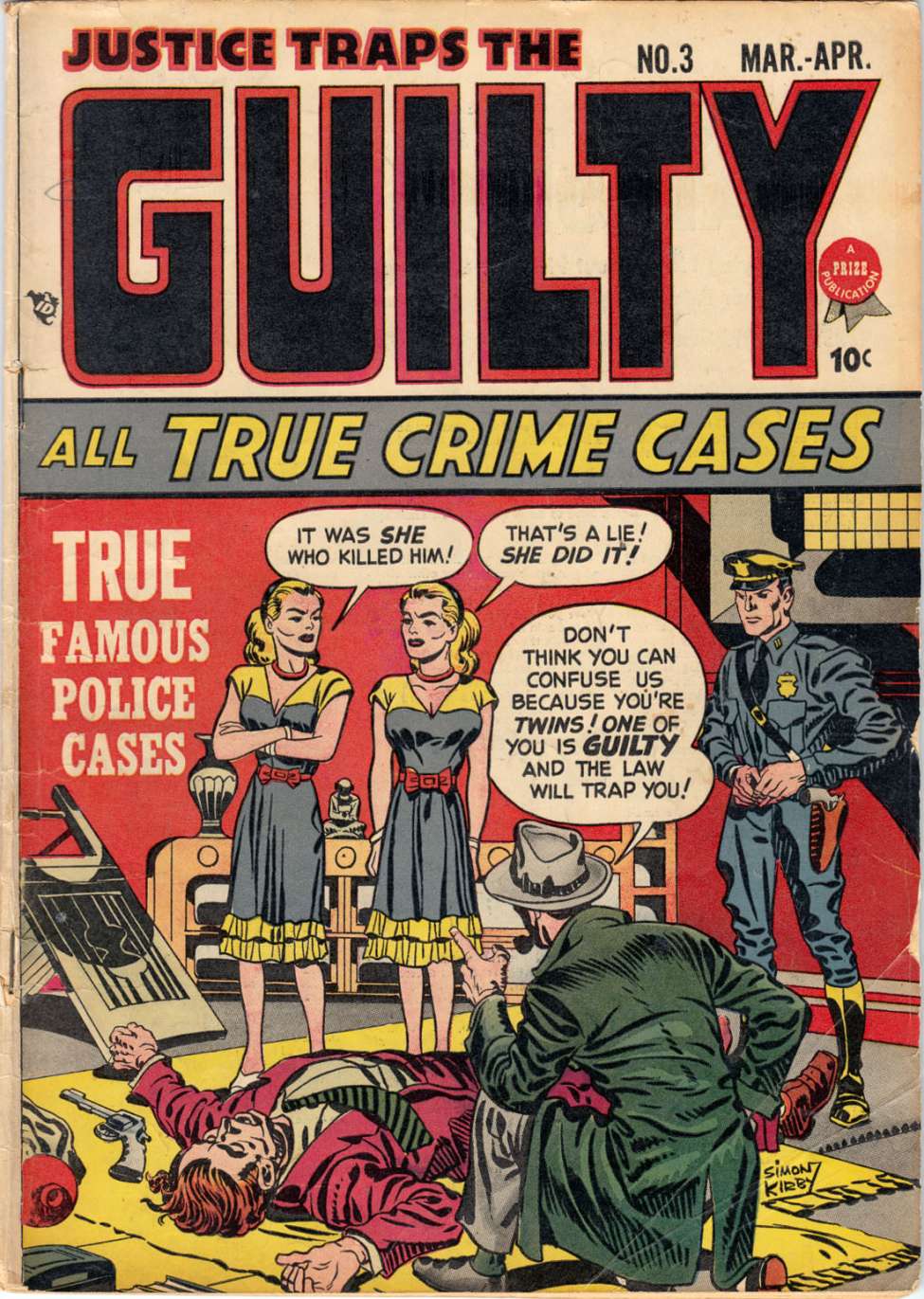 Book Cover For Justice Traps the Guilty 3