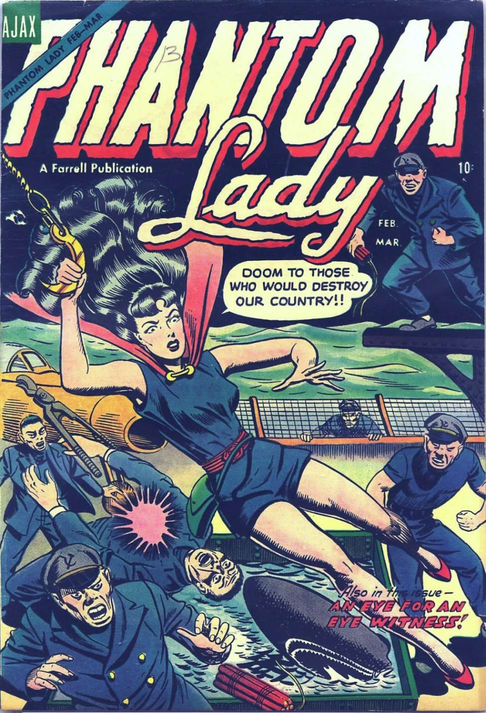 Comic Book Cover For Phantom Lady 2