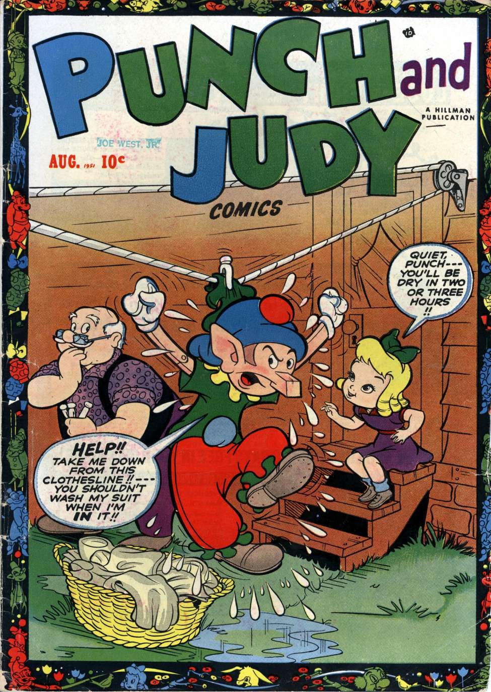Comic Book Cover For Punch and Judy v3 5