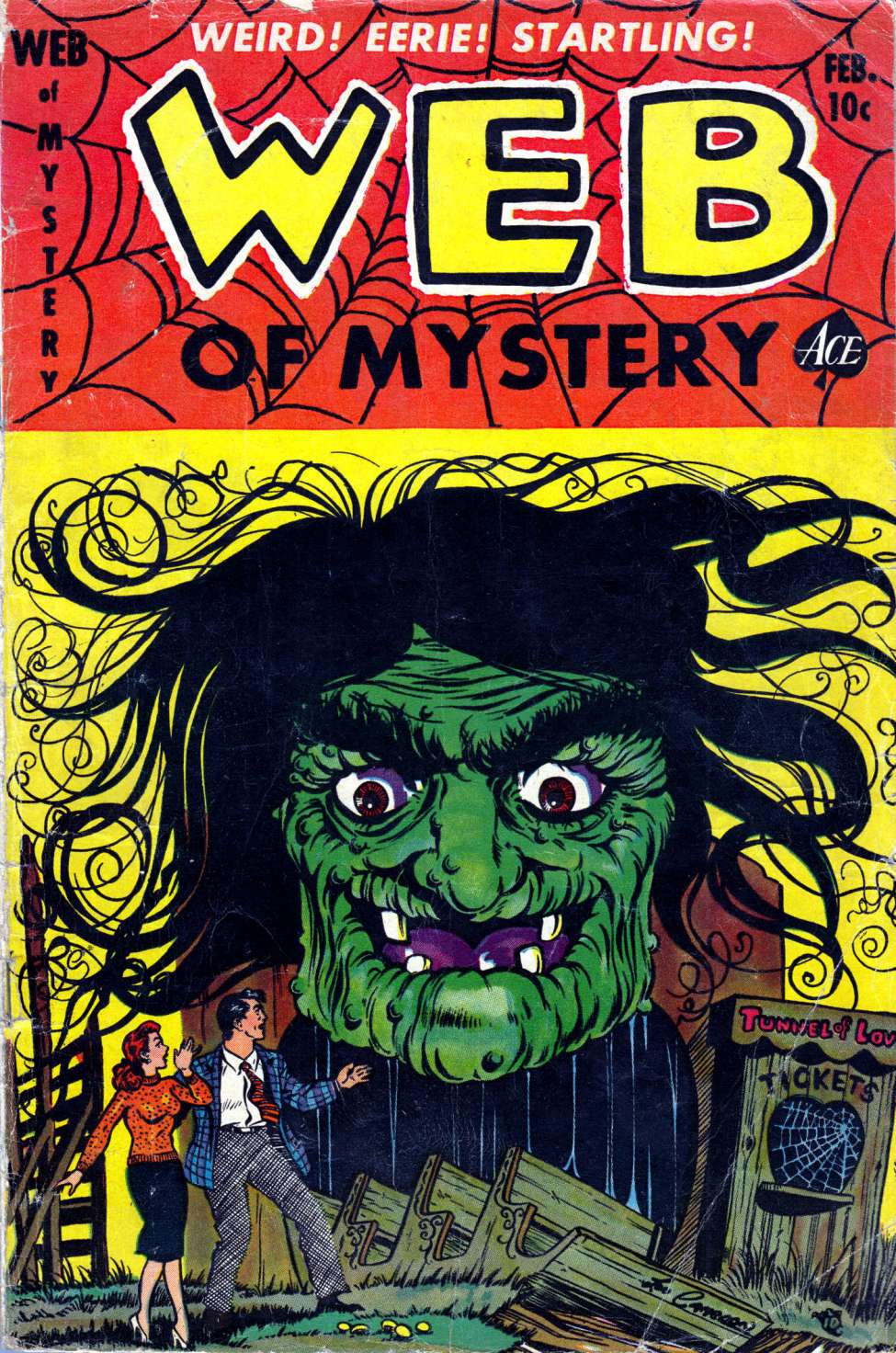 Book Cover For Web of Mystery 17 - Version 2