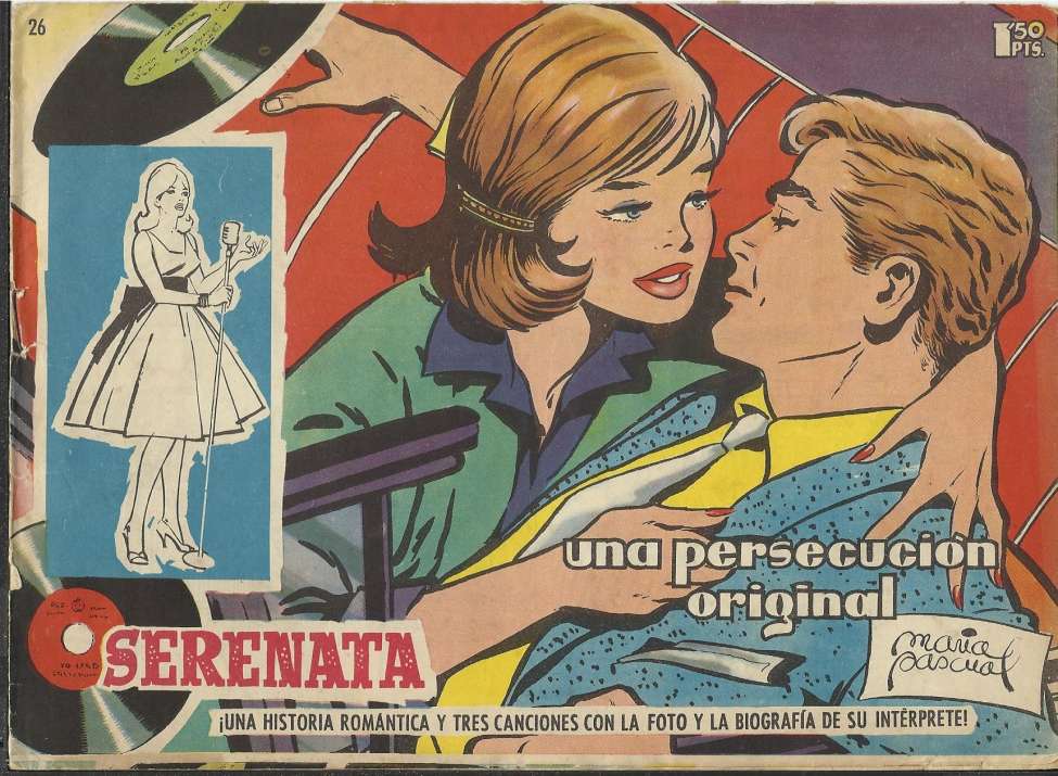 Comic Book Cover For Serenata 26 Una persecución original