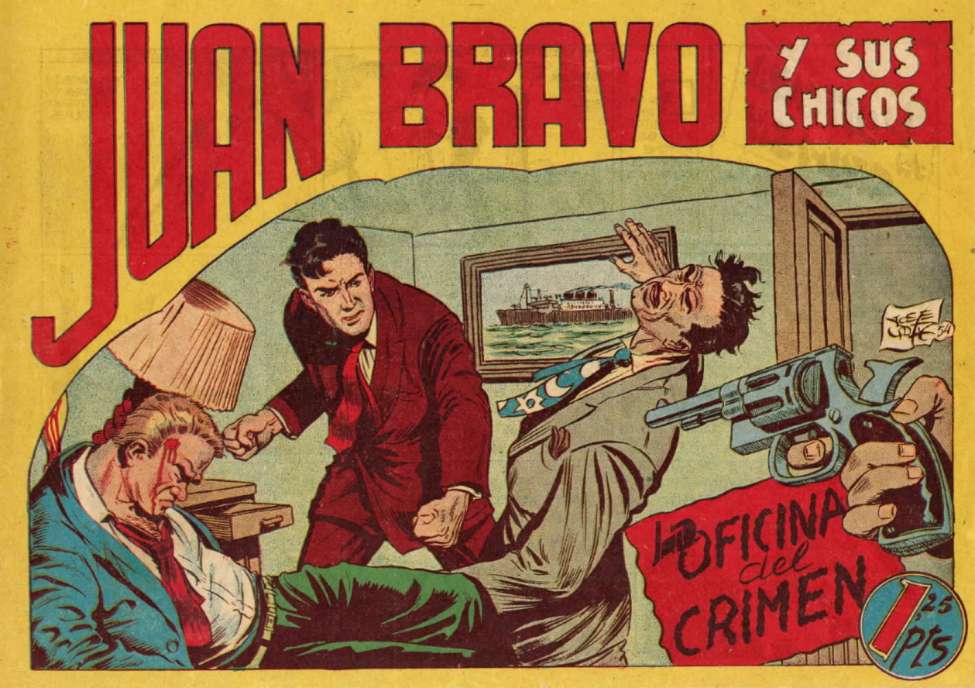 Comic Book Cover For Juan Bravo 30 - La Oficina del Crimen