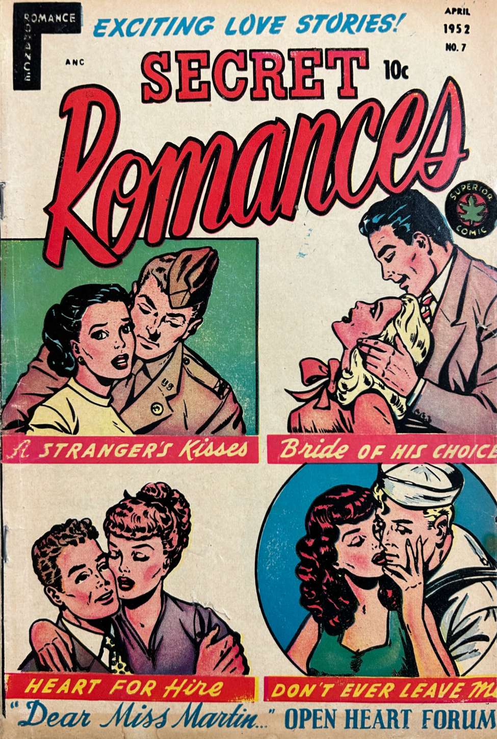 Book Cover For Secret Romances 7
