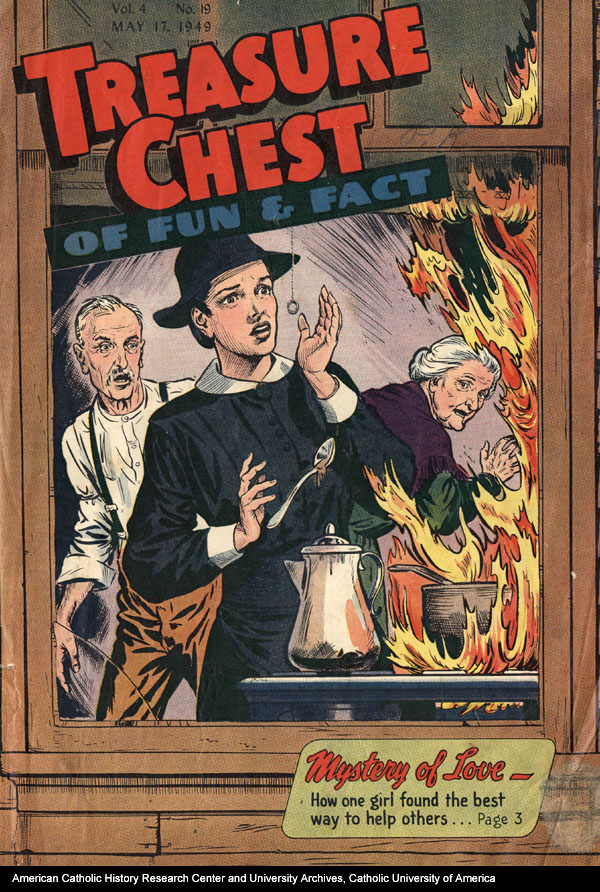 Comic Book Cover For Treasure Chest of Fun and Fact v4 19