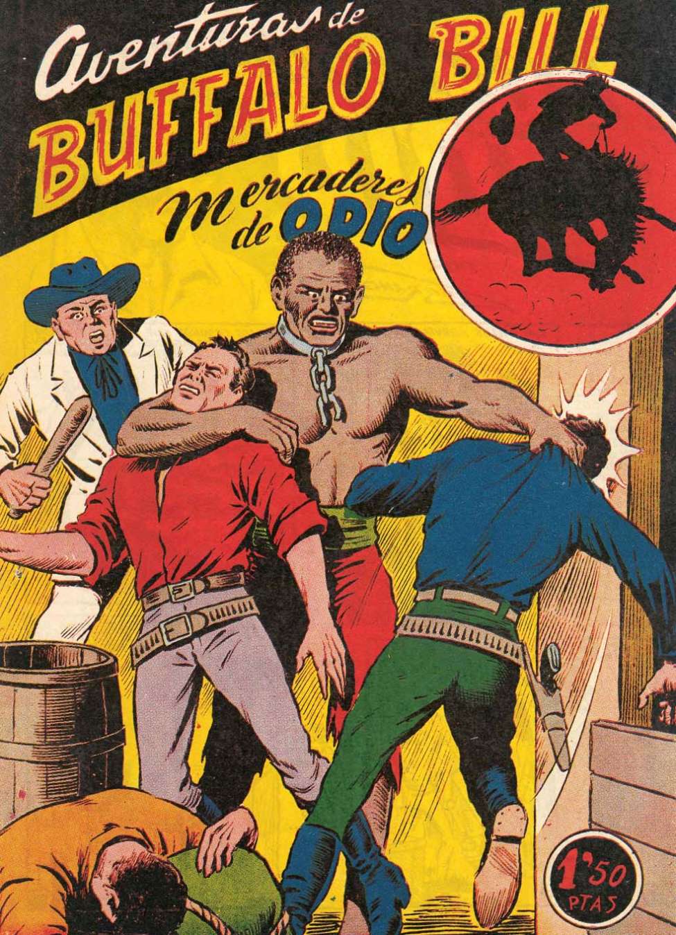 Book Cover For Aventuras de Buffalo Bill 26 Mercaderes de odio
