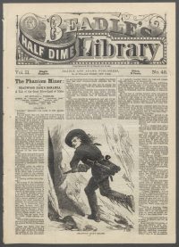 Large Thumbnail For Beadle's Half Dime Library 42 - The Phantom Miner