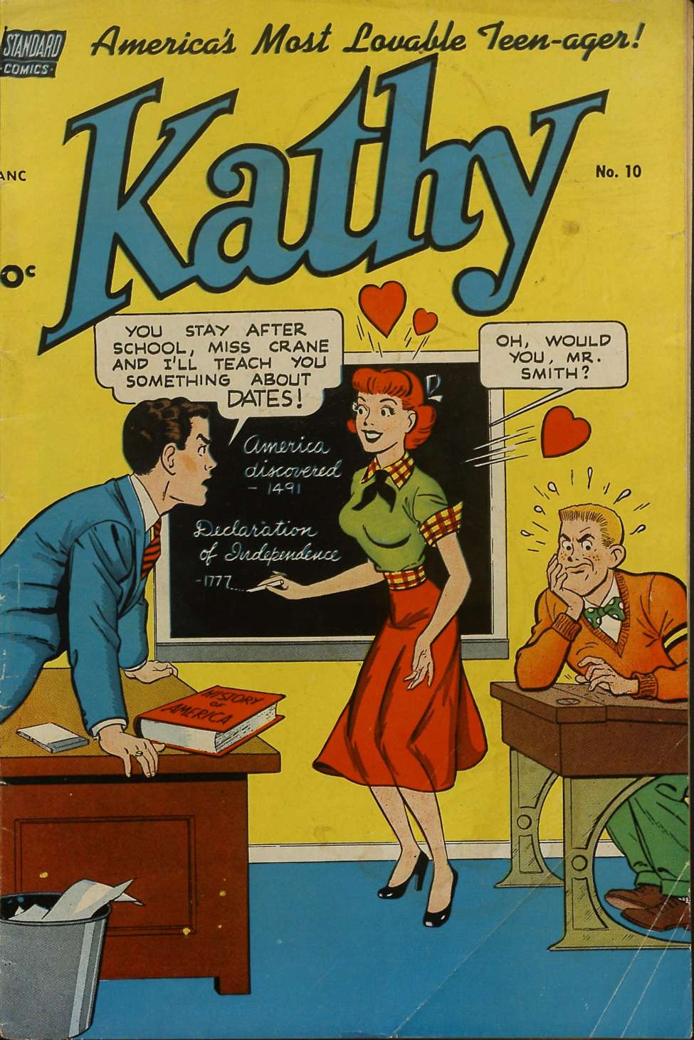 Comic Book Cover For Kathy 10