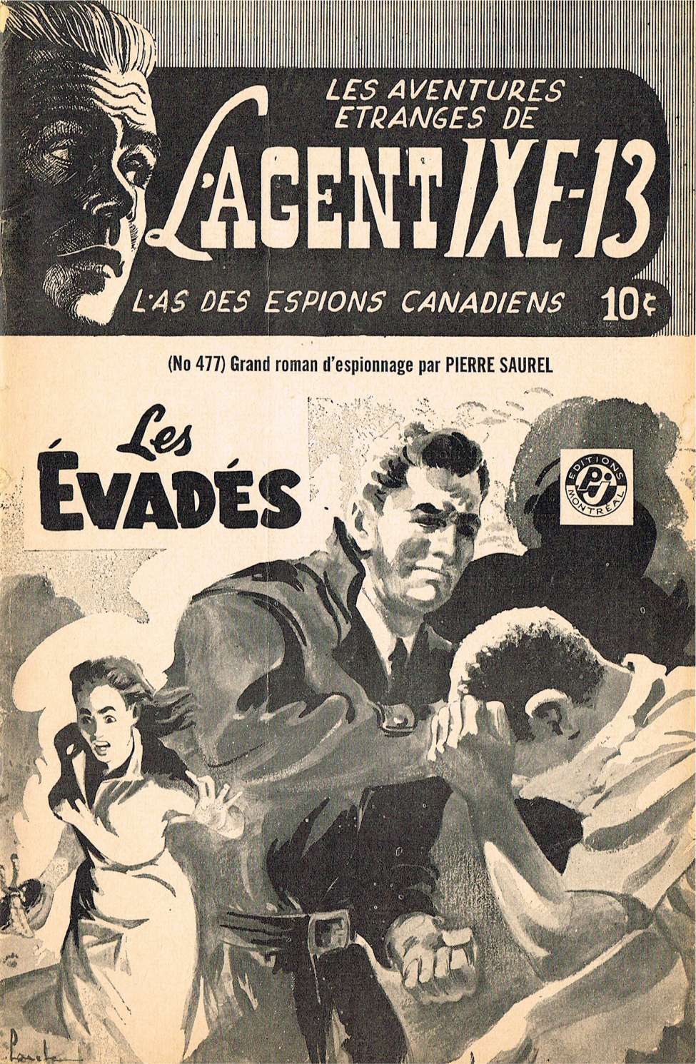Book Cover For L'Agent IXE-13 v2 477 - Les évadés