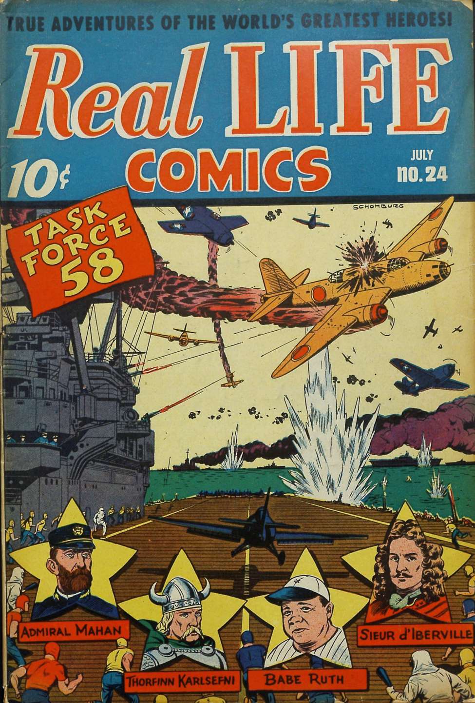 Comic Book Cover For Real Life Comics 24